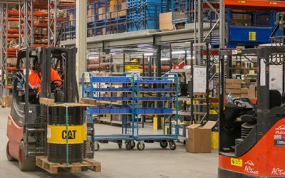 How do you keep your warehouse clean?